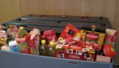 Contenedor de alimentos, campaña de donación de alimentos 