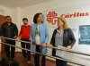 Participantes, ayer, en la presentación del festival "Alimento para todos" de Cáritas y Manos Unidas.