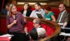 La consejera Neus Munté, en un pleno del Parlament. / Albert Garcia