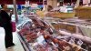 La sección de carnicería de un supermercado francés Getty